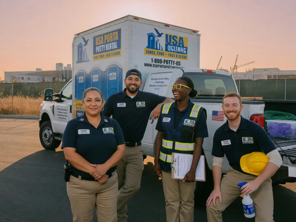 Portable Toilet Rental company in Browns Valley, CA